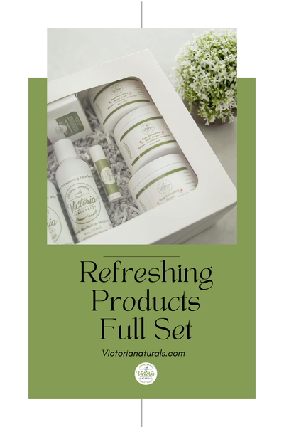 Natural Skincare SPA Gift Set β Rose, Turmeric, or Shea Butter Collection