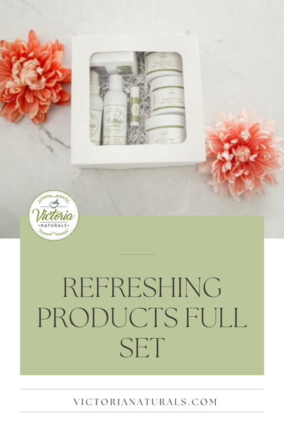 Natural Skincare SPA Gift Set β Rose, Turmeric, or Shea Butter Collection