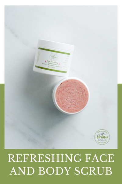 Refreshing Face and Body Sugar Scrub