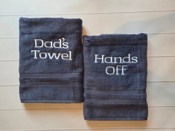Custom Bath Sheet for Dad Customized Gift