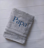 Father's Day Gift Personalized Gift Towel