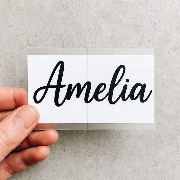 Personalized Custom Name Vinyl Decal