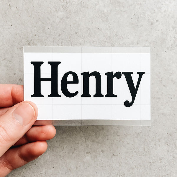 Personalized Custom Name Vinyl Decal