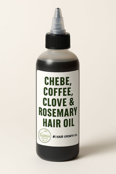 Chebe Hair growth Oil with Peppermint and Rosemary Essential Oil