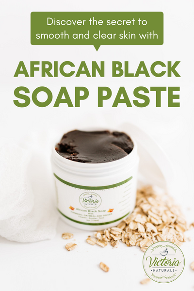 Moisturizing African Black Soap Paste