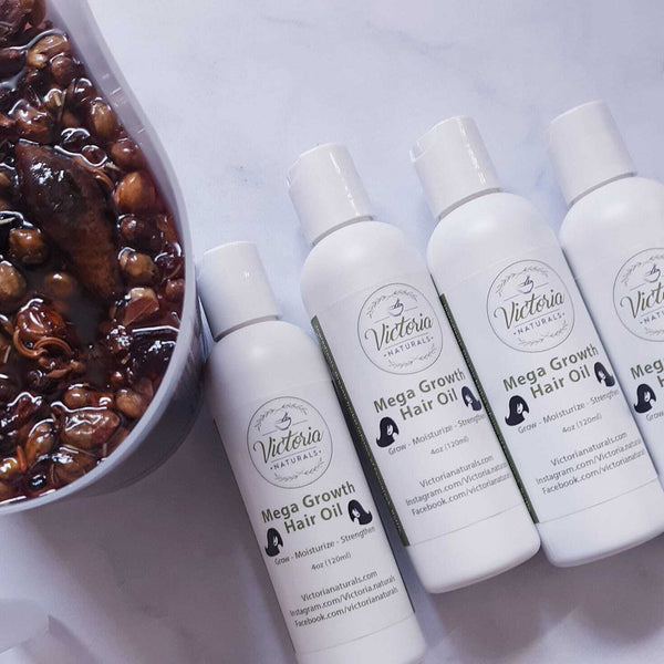 Mega Growth Hair Oil - Herbal Infused