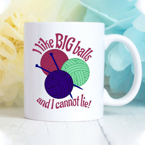 Big Yarn Knitters Mug