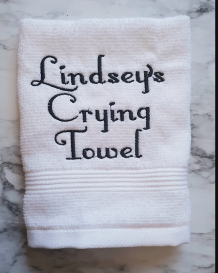 Bless the food before use, the family beside us and the love between us embroidered Kitchen towel