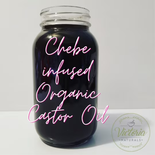 Chebe Hair growth Oil with Peppermint and Rosemary Essential Oil