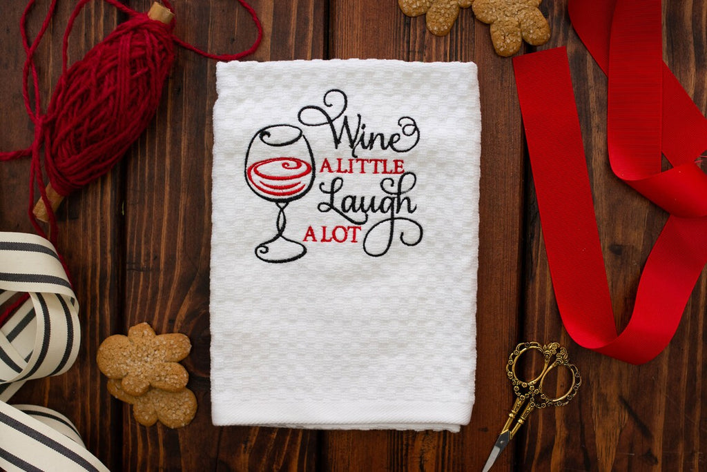 Funny Custom Christmas Towel - Gift for Mom or Wife - Kitchen Accessories