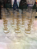 Personalized Champagne Flutes - Wedding Party Gift
