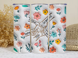 Personalized Family 3D Tumbler - Hold My Hand & Heart Gift