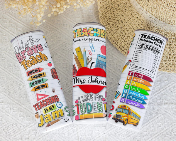 Personalized Tumbler - Teacher Appreciation Gift