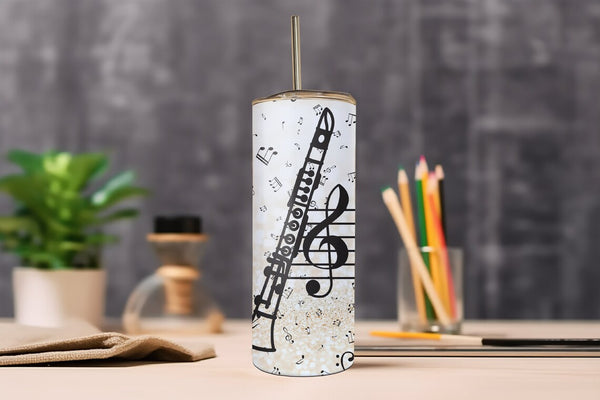 Personalized Clarinet Tumbler - Graduation Gift for Music Students