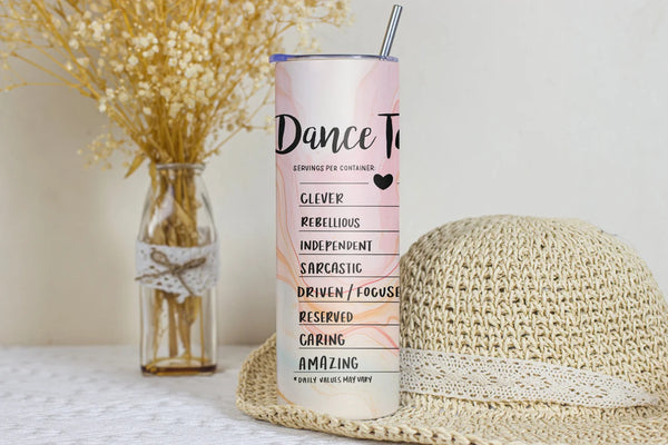 Dance Teacher Appreciation - Personalized Tumbler for Dance Recitals