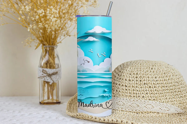 Custom Personalized Beach theme Summer trip gift