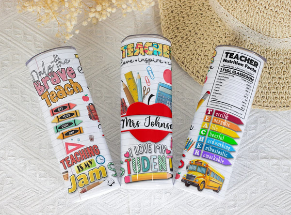 Personalized Tumbler - Teacher Appreciation Gift