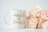Maid of Honor/Bridesmaid Wedding Mug - Dishwasher Safe