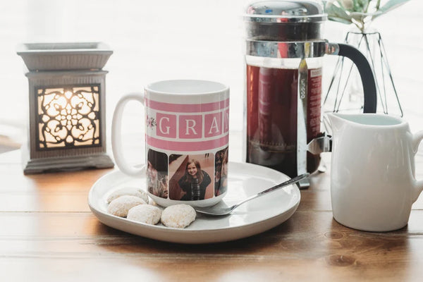 Grandma Photo Mug - Personalized Gift for Grandmother