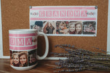 Grandma Photo Mug - Personalized Gift for Grandmother