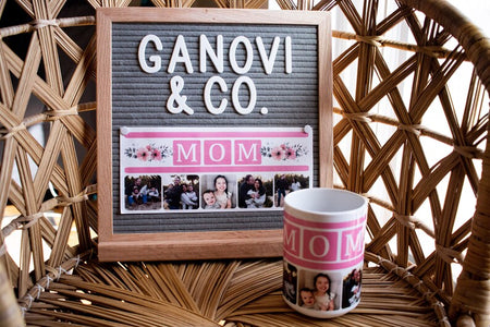 Glitter Drip Personalized Dishwasher and Microwave Safe Coffee Mug