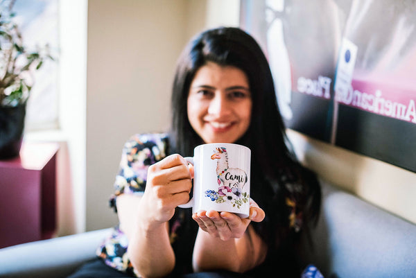 Personalized Llama Mug