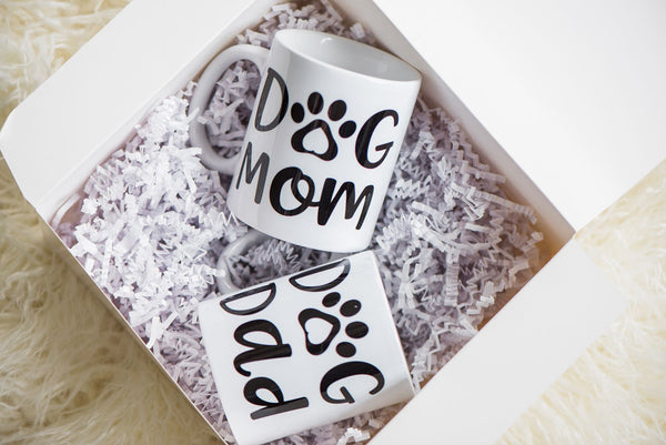 Dog Mom or Dog Dad Dishwasher safe Mug