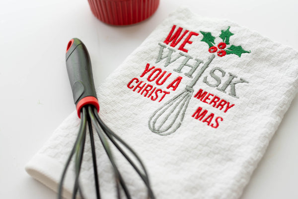 We whisk you a Merry Christmas kitchen Decor Funny Christmas Gift