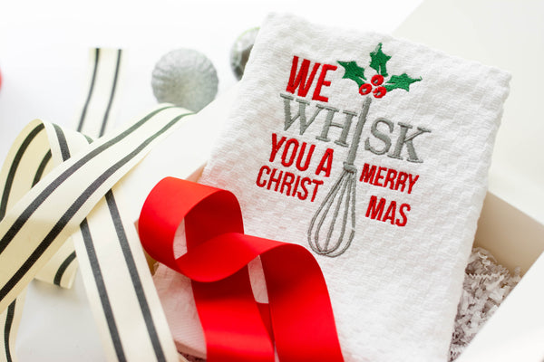 We whisk you a Merry Christmas kitchen Decor Funny Christmas Gift