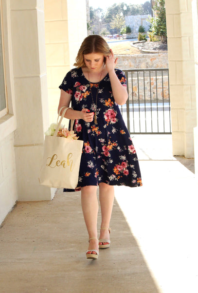 Canvas Tote Bag Personalized