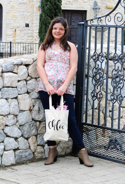 Personalized Bridesmaids tote bag