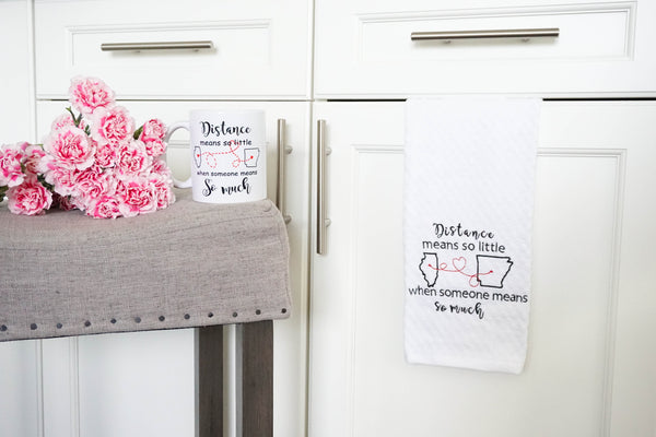 Long Distance Relationship Friendship Gift - State to State - Daughter & Mother - Distance Christmas Gift