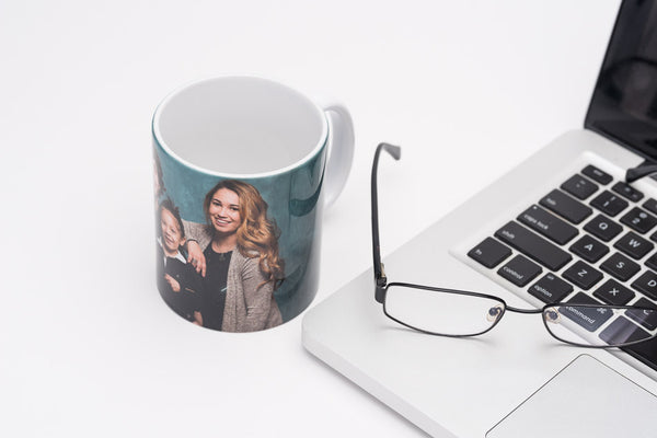 Family Photo Mug for Fathers Day