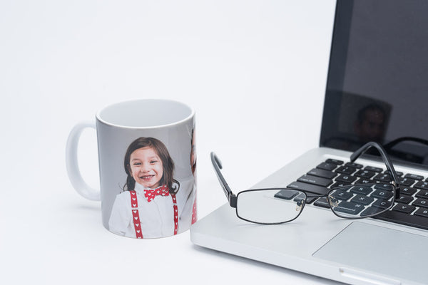Family Photo Mug for Fathers Day