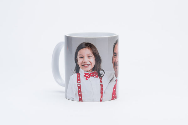 Family Photo Mug for Fathers Day