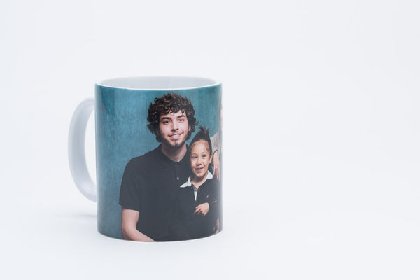Family Photo Mug for Fathers Day
