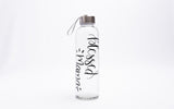 Blessed Mama Glass Water Bottle for New Mom or Baby Shower Gift