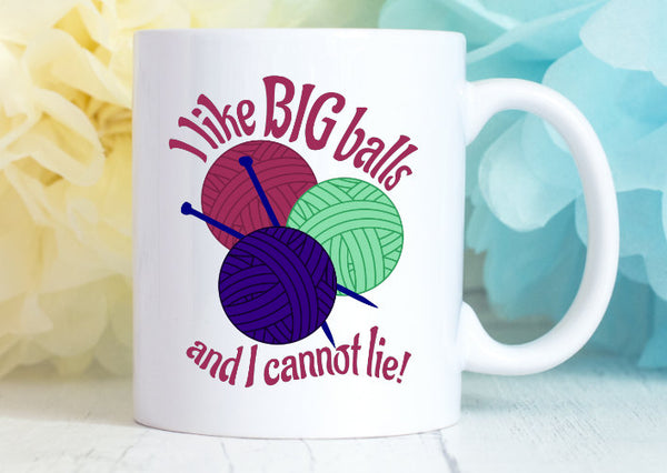 Big Yarn Knitters Mug