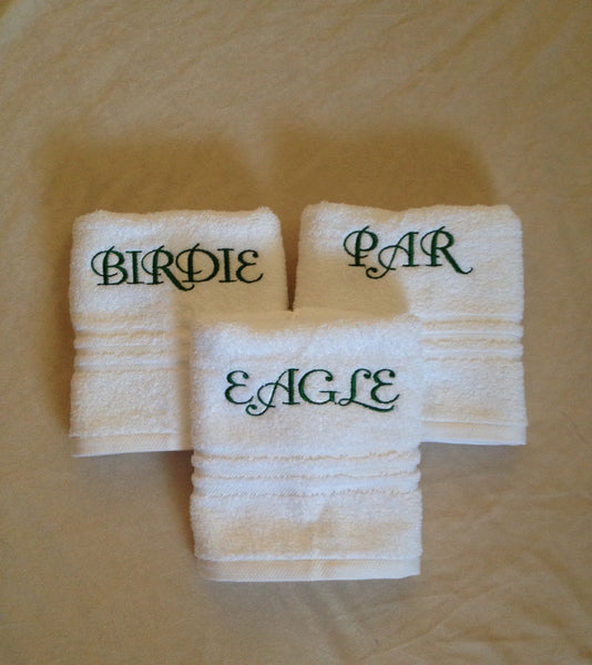Personalized Embroidered Wash Cloth