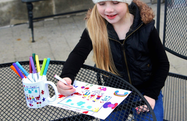 Personalized Kid's Painting Keepsake Coffee Mug