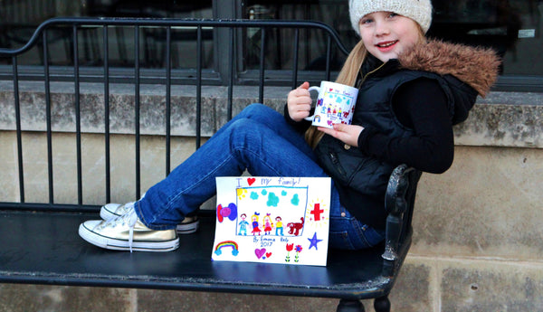 Personalized Kid's Painting Keepsake Coffee Mug