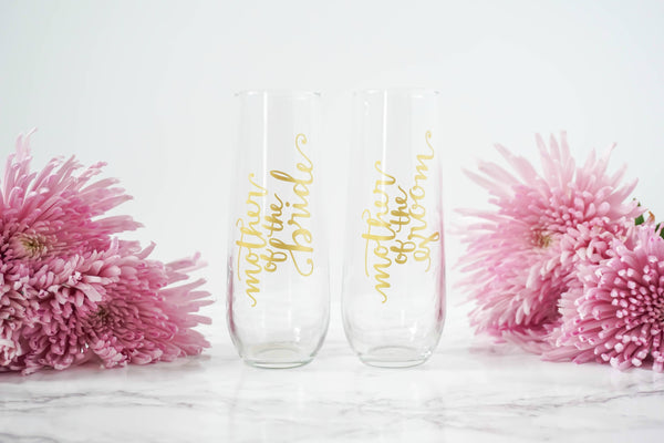 Bridal Party Champagne Flute/Wedding Party Flute