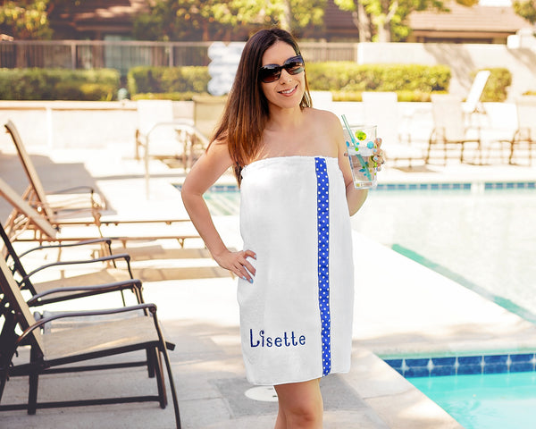 Personalized Bath Wrap Towel