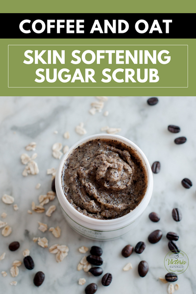Coffee and Oat Skin Softening Sugar scrub