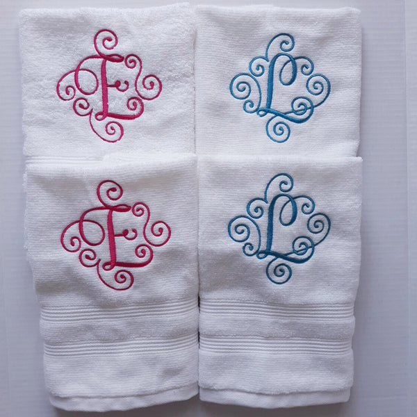 Monogram Hand Towel