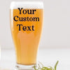 Custom Personalized Beer Glass