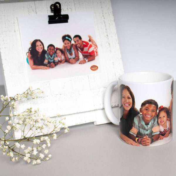 Family Photo Mug for Fathers Day