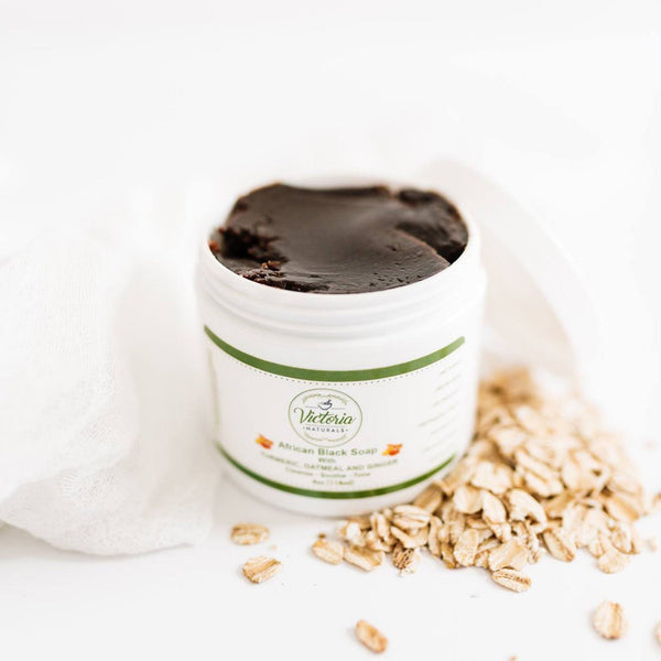 Moisturizing African Black Soap Paste