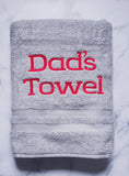 Custom Bath Towel for Dad