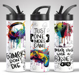 Funny Gamer Sport Water Bottle